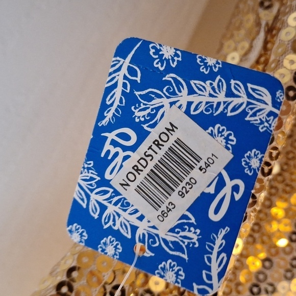 Intimately Free People Gold Sequin Holiday Dress SZ.XS-TP ✨ - Picture 13 of 16